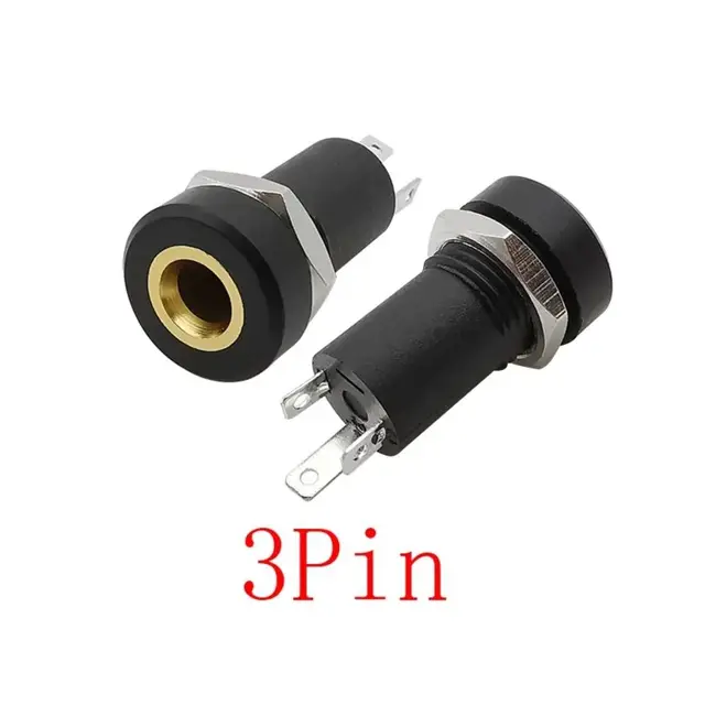 10 Prese Jack 3.5mm Femmina Stereo - Placcate Oro, 4 Poli, Per Cuffie E Audio - Foto 10