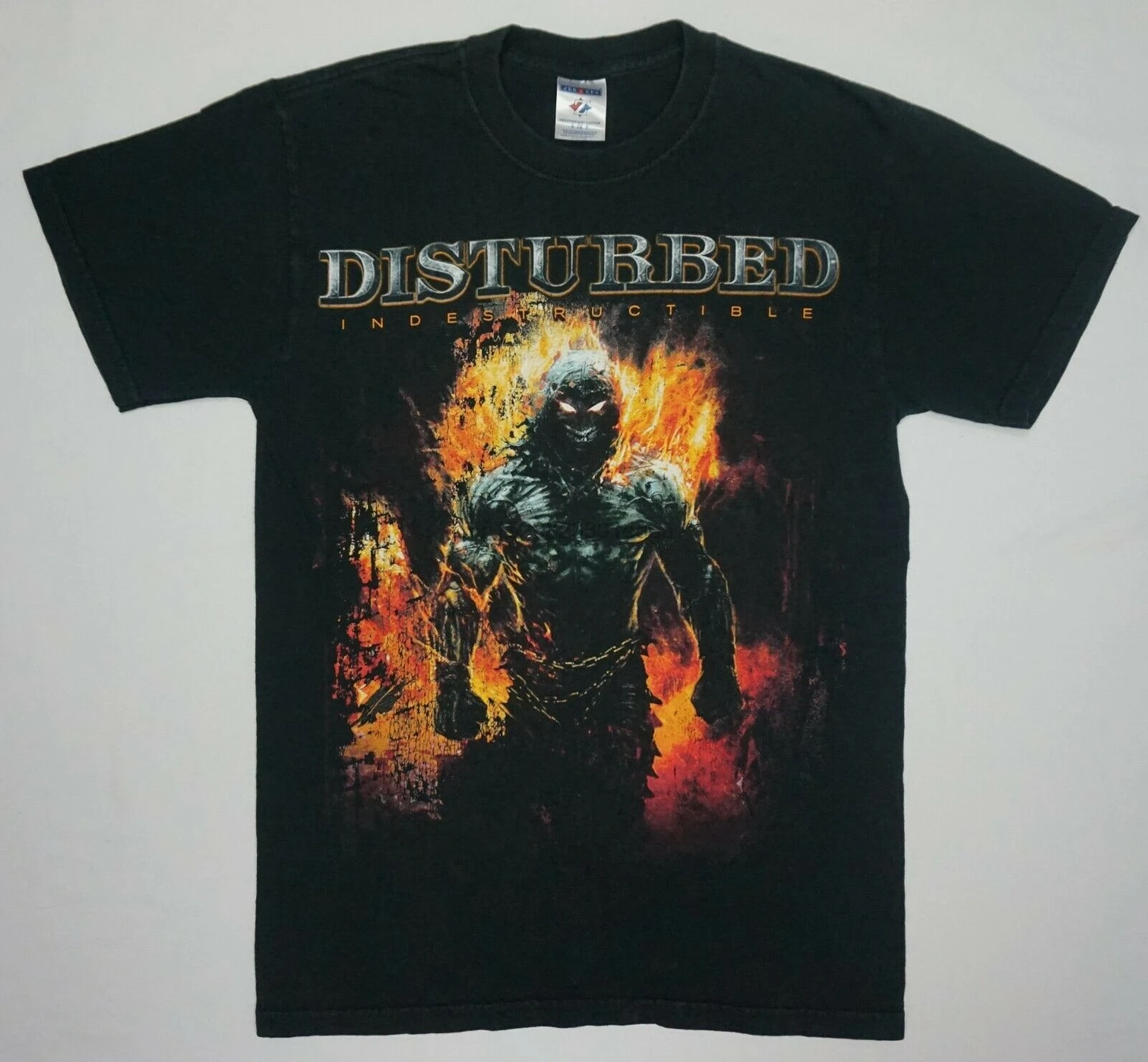 

Disturbed INDESTRUCTIBLE 2008 Tour T Shirt Size S Vtg Heavy Metal Hard Rock Band