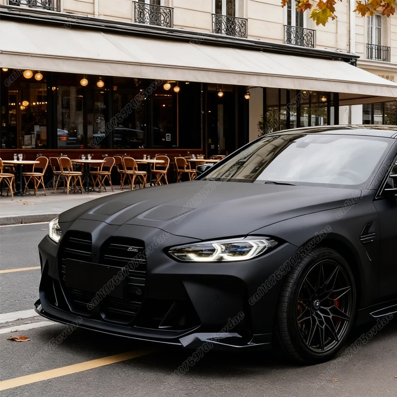 BMW G80 M3 2020 2021 2022 2023 2024 2025 스포츠 레이싱 스타일 자동차 프론트 범퍼 립 스포츠 윈드 스포일러 바디 개조 키트
