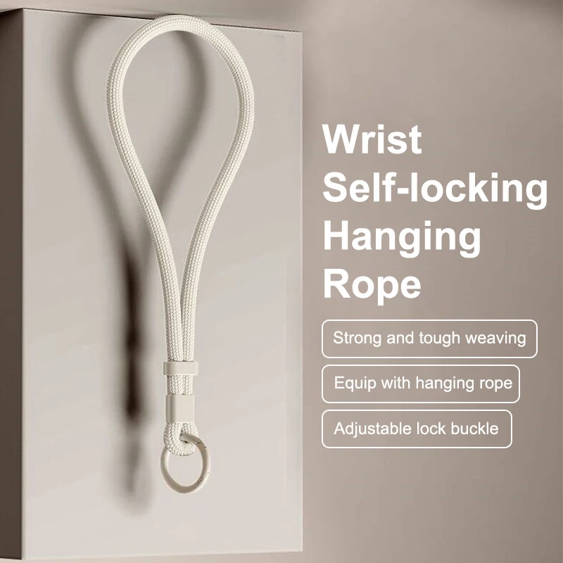 Adjustable Universal Mobile Phone Lanyard with Anti-Lost Wrist Strap
