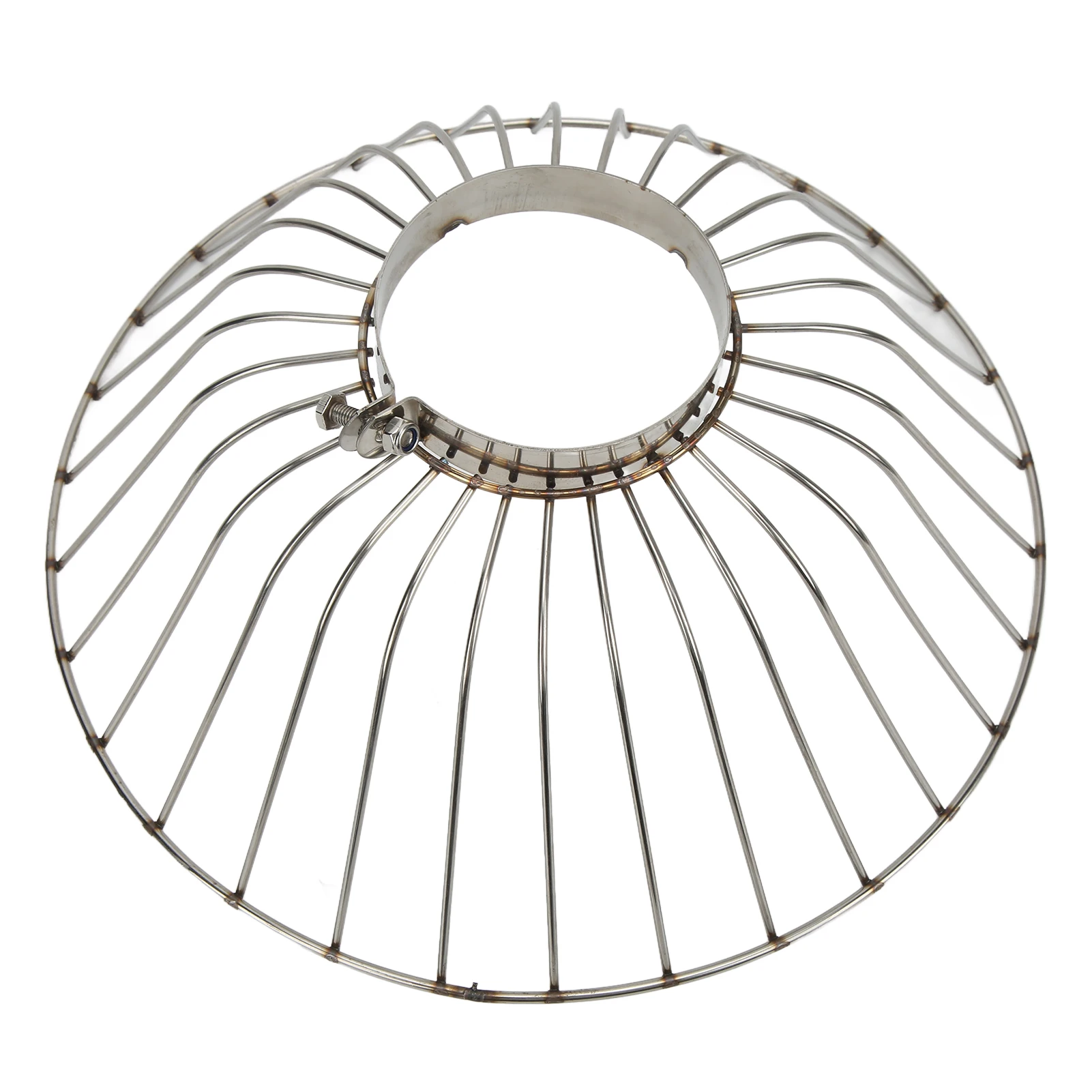 Outboard Propeller Net Cover Antirust Corrosion Resistance Marine Propeller Guard Stainless Steel for 12V DC Towing Motor