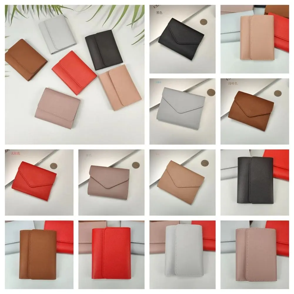 

Квадратный короткий кошелек, модный кошелек для мелочи, Женский кошелек для путешествий