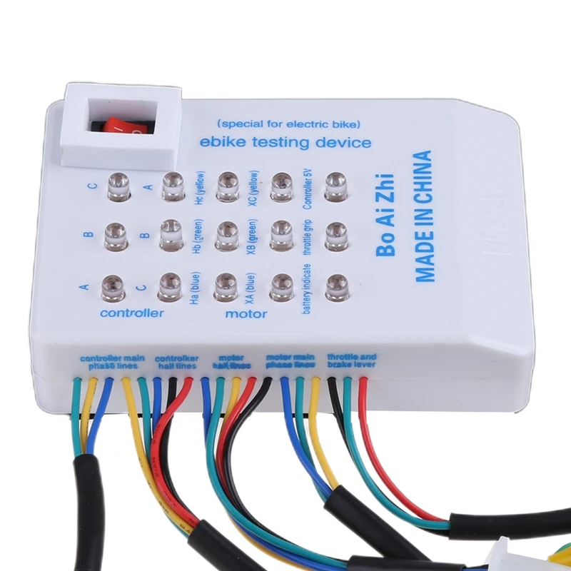 24V/36V/48V/60V/72V Electro Car E-Bike Scooter Brushless Motor Controller Tester 4