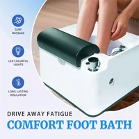 เครื่องนวดเท้าไฟฟ้าแบบแช่เท้าพร้อมปั๊มน้ำแรงดันสูงและหัวฉีดน้ำสำหรับการผ่อนคลายและการดูแลเท้าขั้นสูงสุด 3