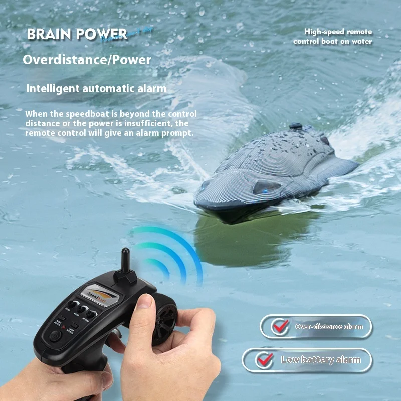 New Product Feiyu Fy011 High-Speed Boat Turbojet High-Speed Boat Full-Scale Rc Speedboat Model Toy Children Holiday Birthday 3