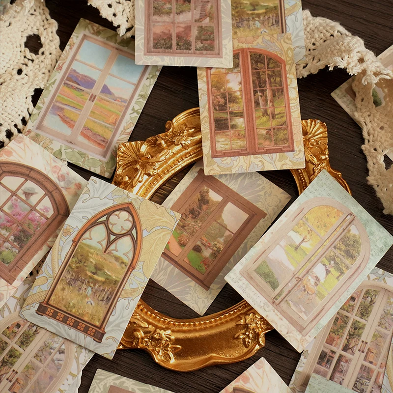 

30 шт., декоративные наклейки на окна, 4 см