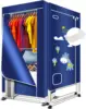 Clothes Dryer, 110V -1600W Portable Dryer, 67Inch -3 Tier Foldable Clothes Dryer Rack, Energy Saving Portable Dryer for 1