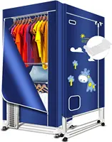 Clothes Dryer, 110V -1600W Portable Dryer, 67Inch -3 Tier Foldable Clothes Dryer Rack, Energy Saving Portable Dryer for 1