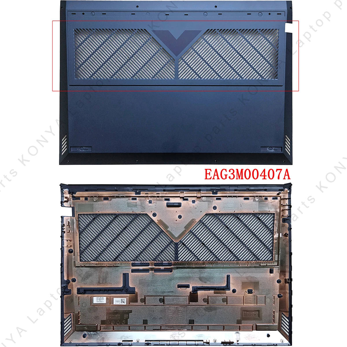 HP Victus 16-D 16-E Vorne LCD Bildschirm Deckel Blende Abdeckung Schwarz HP Victus 16-D 16-E Vorne LCD Bildschirm Deckel Blende Abdeckung Schwarz