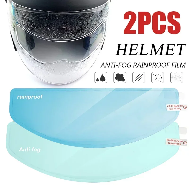 Clear Rainproof Anti Fog Film Helmet Lens Sticker