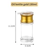Oil bottle gold190ml