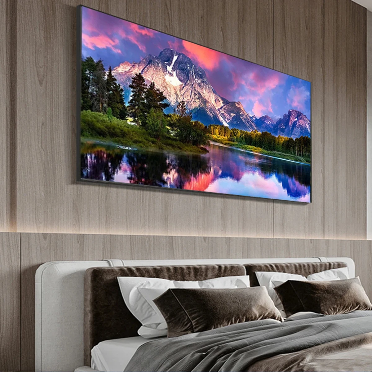 5d Diy Diamond Painting Large Size Landscape Diamond Painting Complete Kit  Diy Crafts