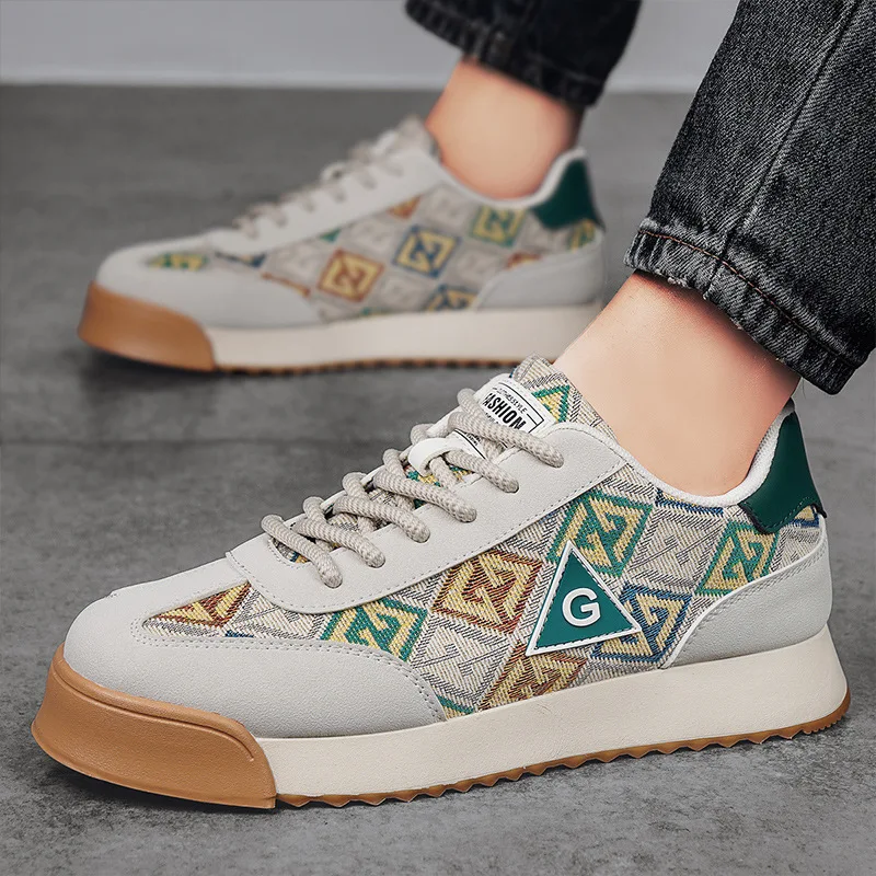 Luxury Men's Sneakers Spring New Casual Breathable Platform Shoes Mens Outdoor Designer Comfortable Board Shoes Zapatos Casuales 6