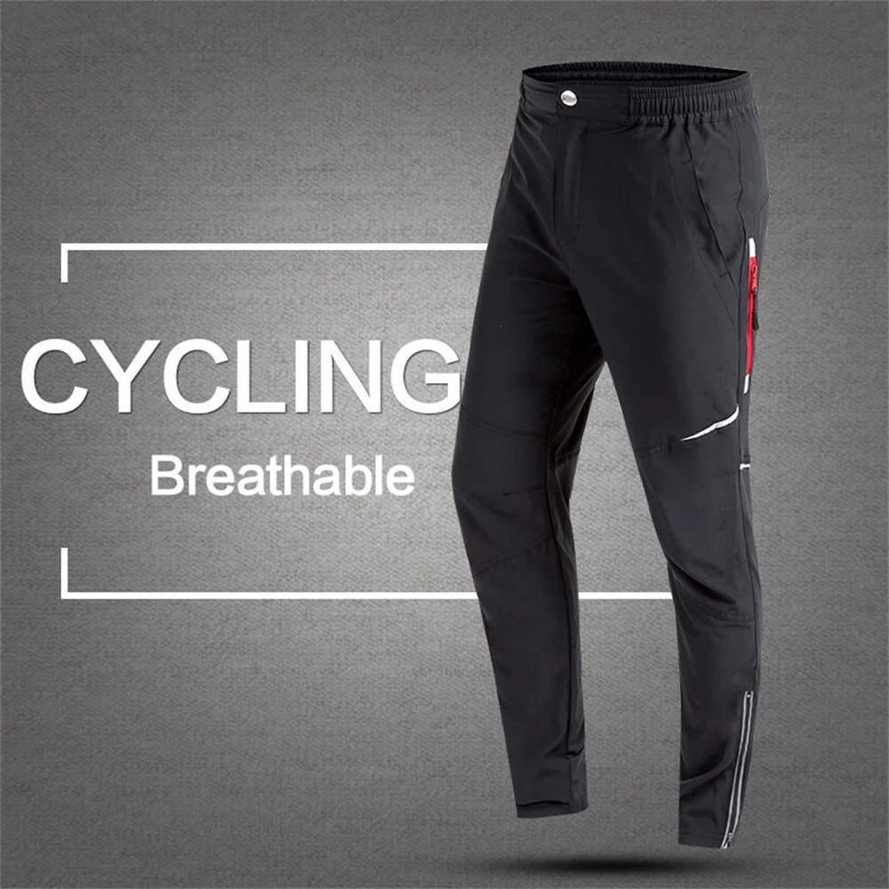 Bicycle Pants Long Bike Trousers UV-proof Windproof Road Track MTB Cycling Pants Cycling clothing quick dry