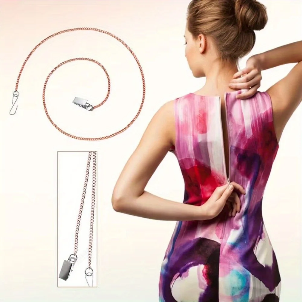 1PC Zipper Puller Helper Zip Aid Tool with Hook Zipper Assistant Zipper Puller for Clothing Coat Bag Almost All Zippers Types