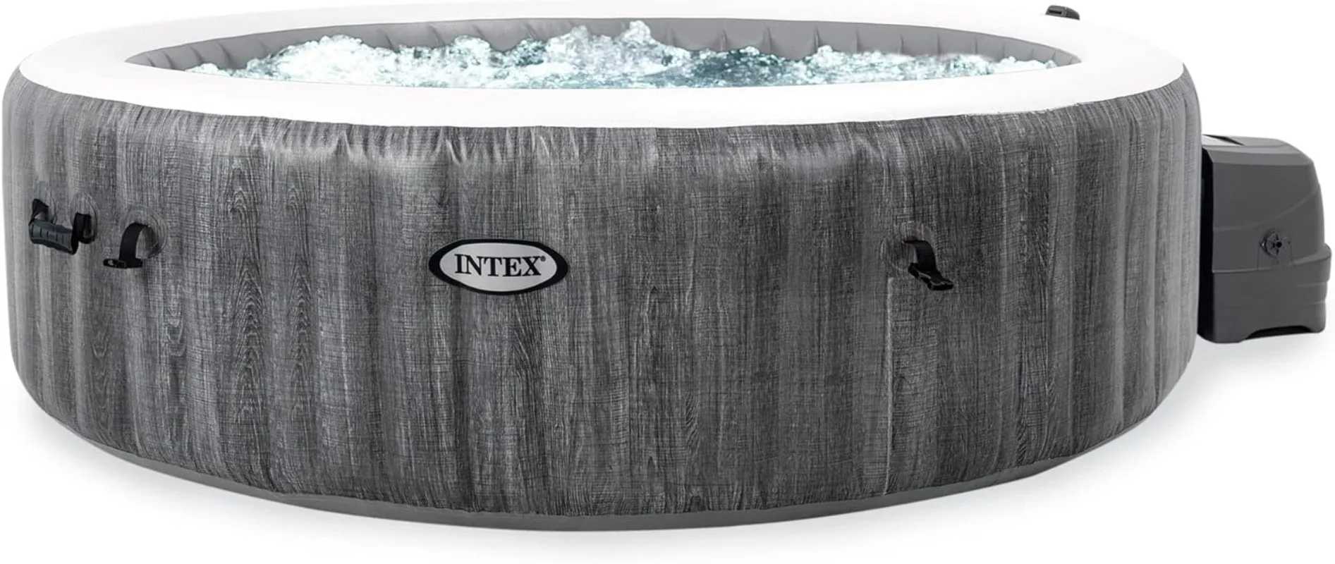 Inflatable Round Hot Tub Spa with 170 Jets 1