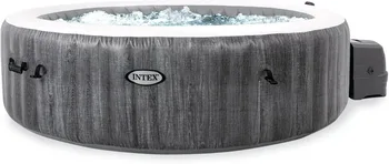 Inflatable Round Hot Tub Spa with 170 Jets 1