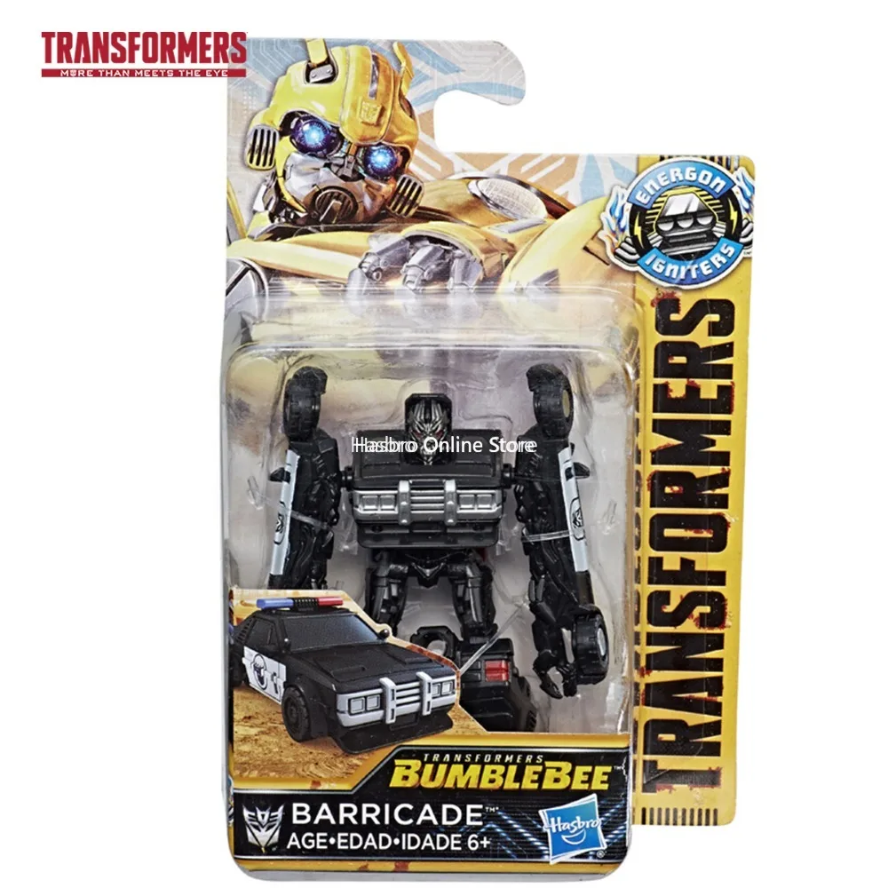 Hasbro Transformers: Bumblebee Energon Igniters Speed Series Barricade for  Kids Birthday New Year Gift E0766 - AliExpress