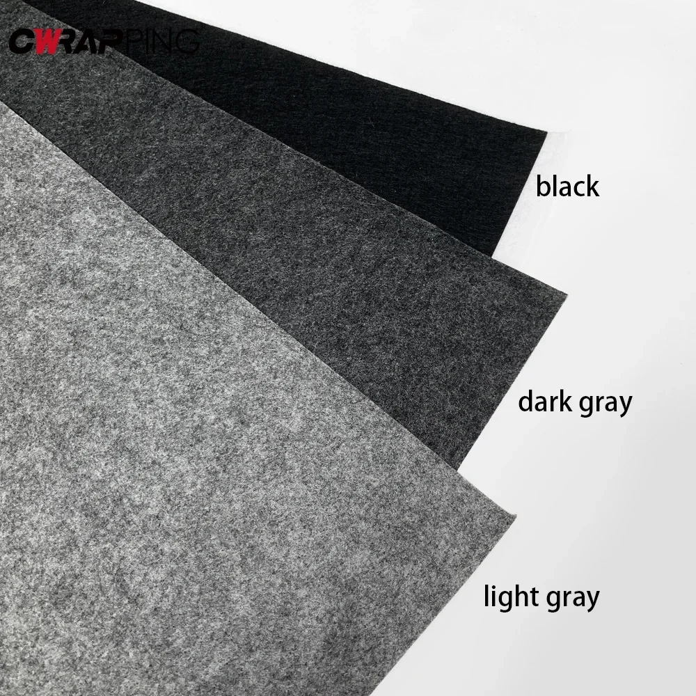 Car Lining Carpet Felt Cloth Self-adhesive Carpet Non-Woven Fabric High Temperature Resistant Felt for Home Camper Car Repair 2