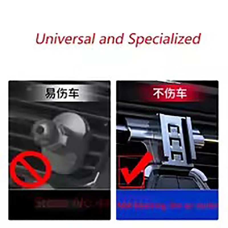 Car Phone Holder For Toyota FORTUNER-Gravity Stand Mount Support Horizontal GPS Mobile Bracket Accessories With Base