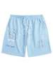 Men's Lightning Graphic Print Drawstring Casual Summer Beach Shorts Hawaii Surfing Short Pants Swim Trunks Y2k Leisure Shorts 3