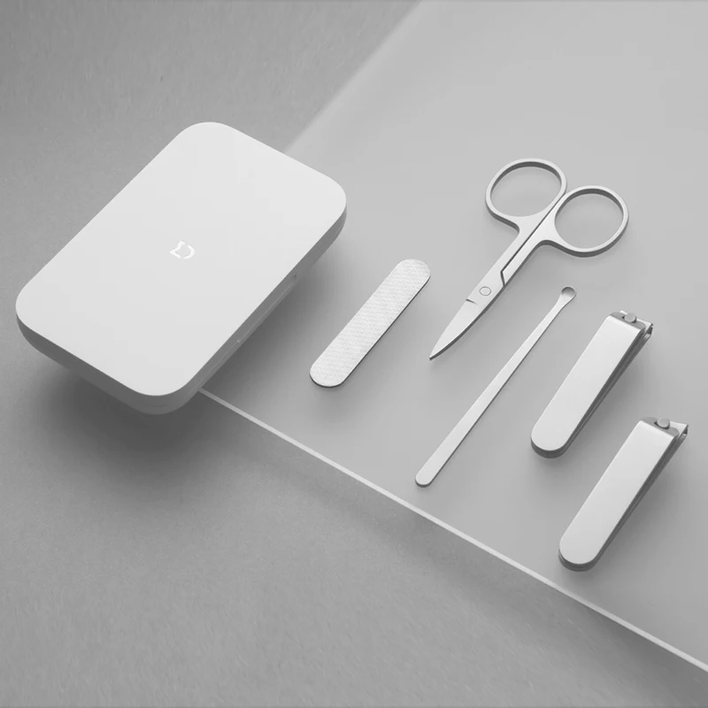 5 in 1 Xiaomi Mijia 420 Stainless Steel Nail Clippers Pedicure Care Trimmer Portable Nail File with Anti-splash Storage Shell nail clipper set,nail clipper,nail care kit,nail scissors set,nail clippers,manicure pedicure kit,manicure set,manicure sets,manicure nail clipper set,nail clippers kit