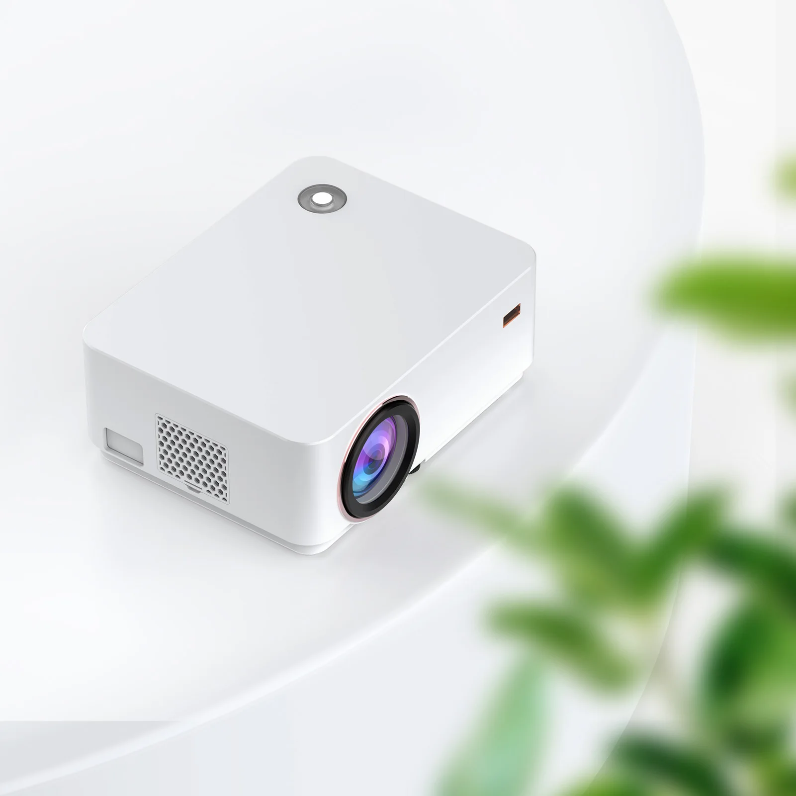 WZATCO New D5 1080P 5G WiFi Android Smart Digital Focus Full HD Projector LED Video Home Theater Cinema Proyector LCD Beamer images - 6