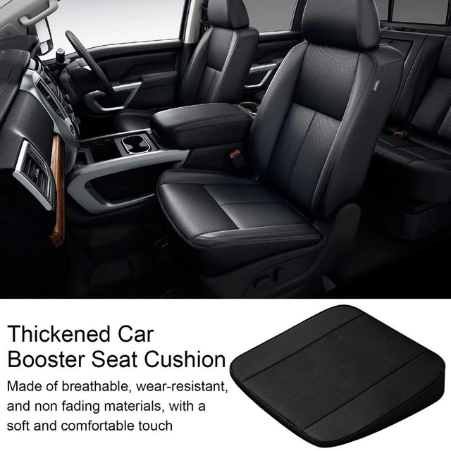 Car Booster Seat Cushion Heightening Height Boost Mat Breathable Portable Car  Seat Pad Fatigue Relief Suitable For Cars - AliExpress