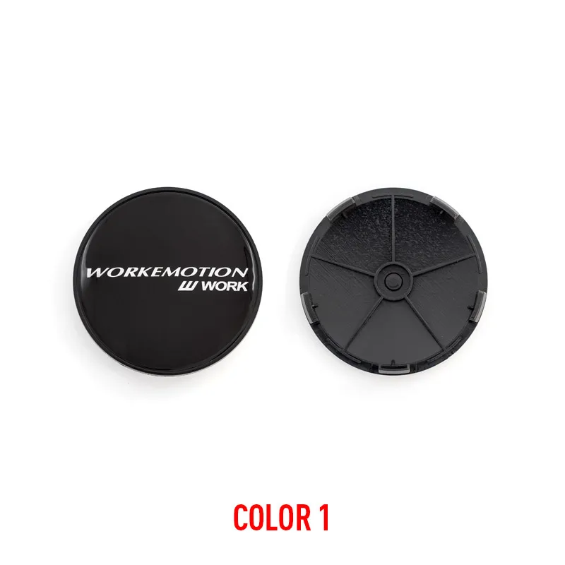 4PCS/lot 68MM WORK EMOTION Car Wheel Center Hub Caps Wheel Center Cap Decoration Auto Styling Rim Hub Cap car wheel hub covers