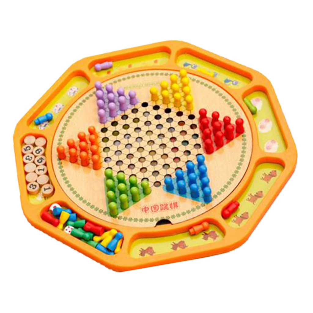 Chinese Checker Game Flying Chess Cute Pet Cognitive Ability for Kids Chinese Checker Game Flying Chess Cute Pet Cognitive Ability for Kids