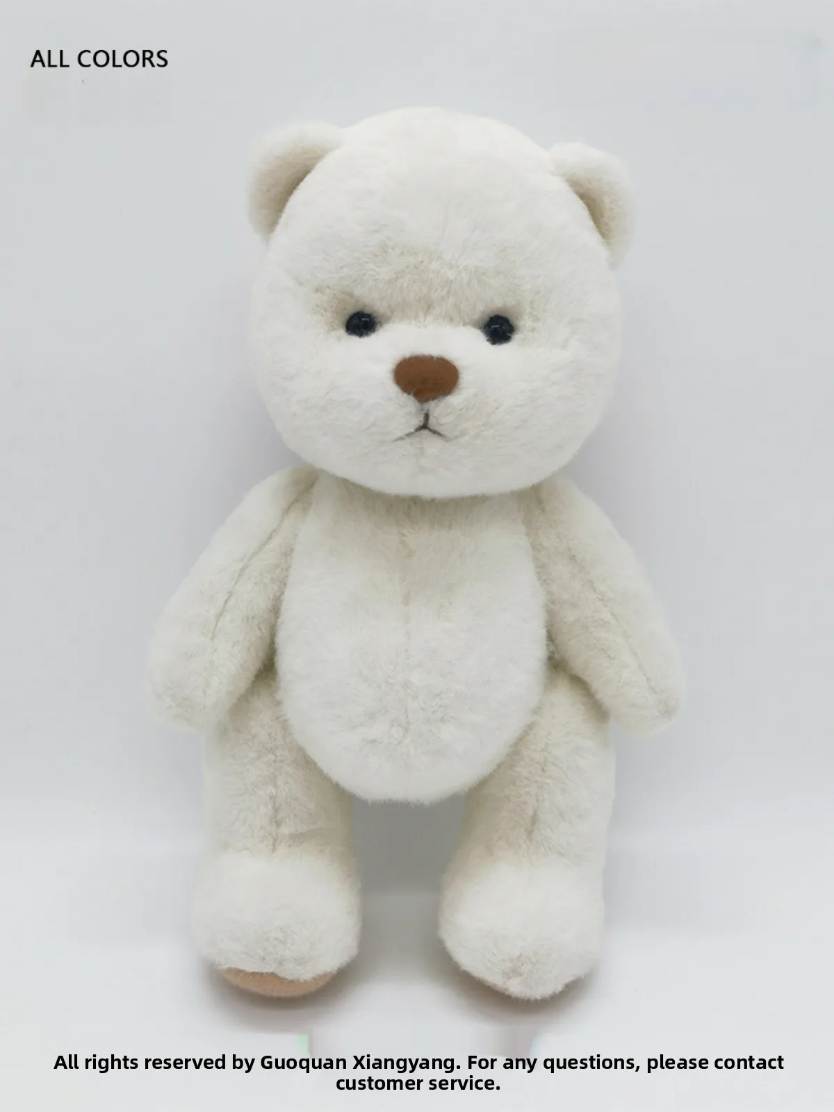 Transformable Bear Doll White Joints Plu Toy Birthday Gift for Girls Jointed Doll Collectible Stuffed Animal Bear Bear