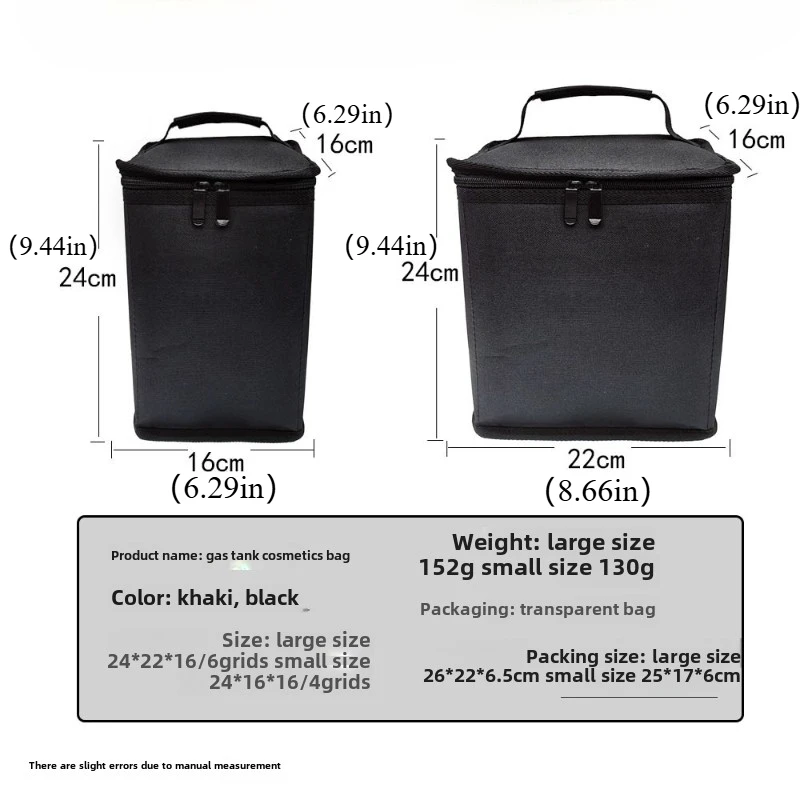 Camping Tanks Storage Bag Outdoor Portable Fuels Cylinder Protective Case Camp Light Carrying Bag Camping Accessories