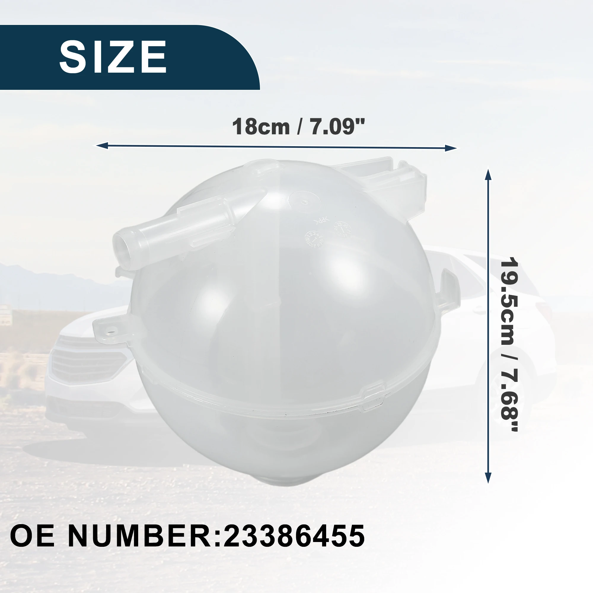 쉐보레 말리부용 UXCELL 냉각수 저장 탱크, 견고한 No.23386455 |   냉..