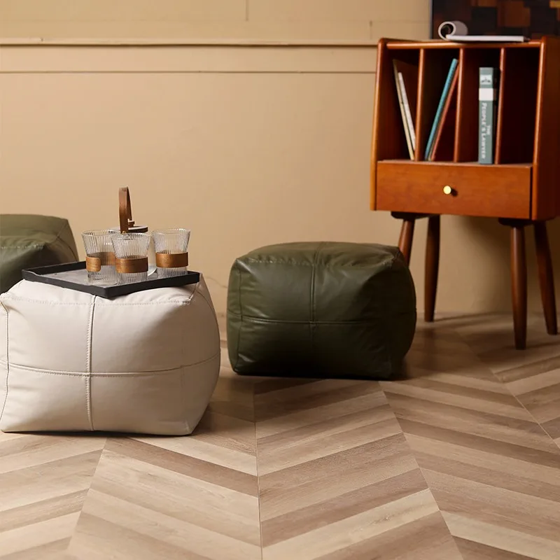 Sgabello da Interno per Ufficio, Moderno e Minimalista, Portatile, di Lusso, Sgabello da Terra per Interni, Sedie Nordiche per Camera da Letto e Soggiorno, Arredamento per la Casa - immagine 2