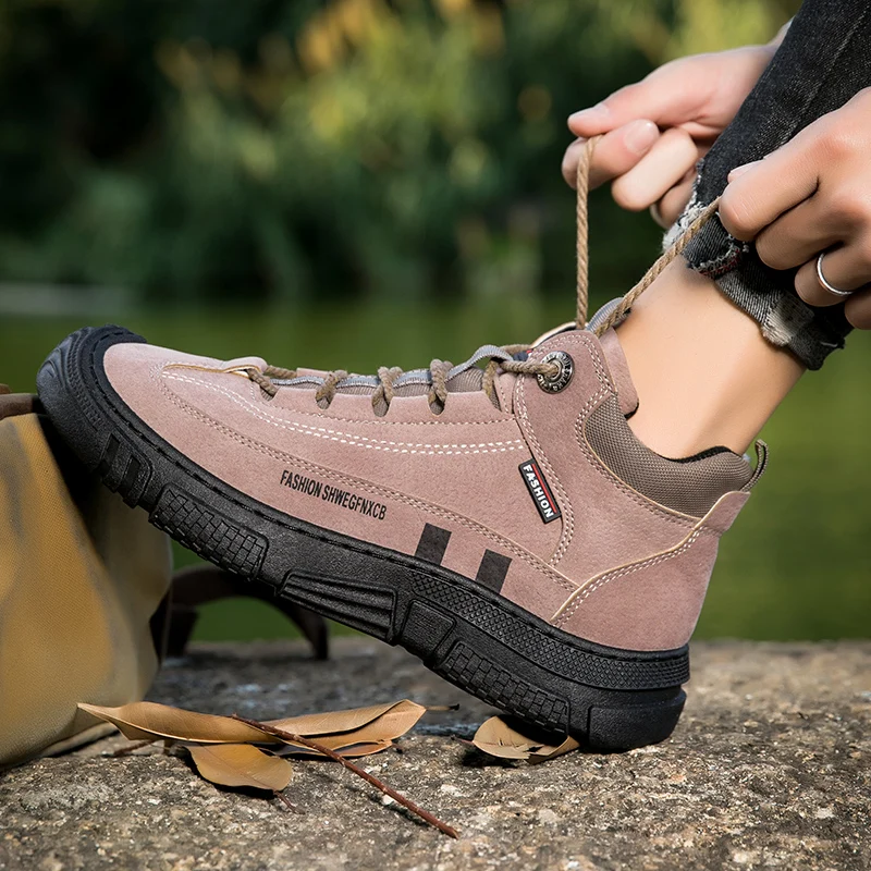 39-44 # Mannen Mode Comfortabele Outdoor Wandelschoenen Camping Training Schoenen Volwassen Jeugd Leisure Wandelschoenen