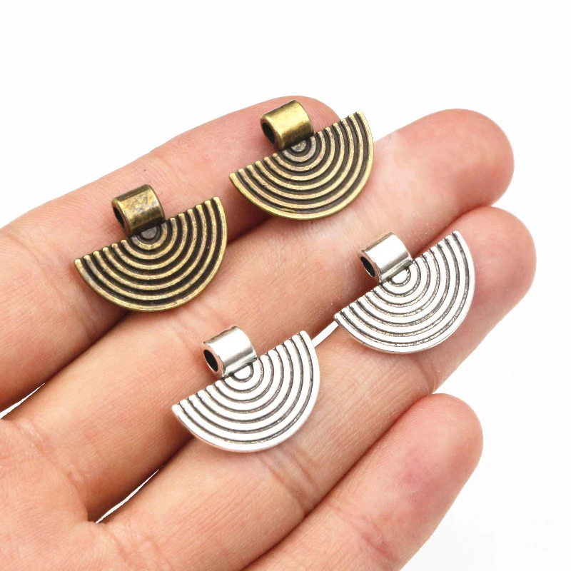 20pcs 20x16mm 청동 골동품 실버 컬러 팬 수제 매력 펜던트 DIY 쥬얼리 제작 액세서리 팔찌 목걸이