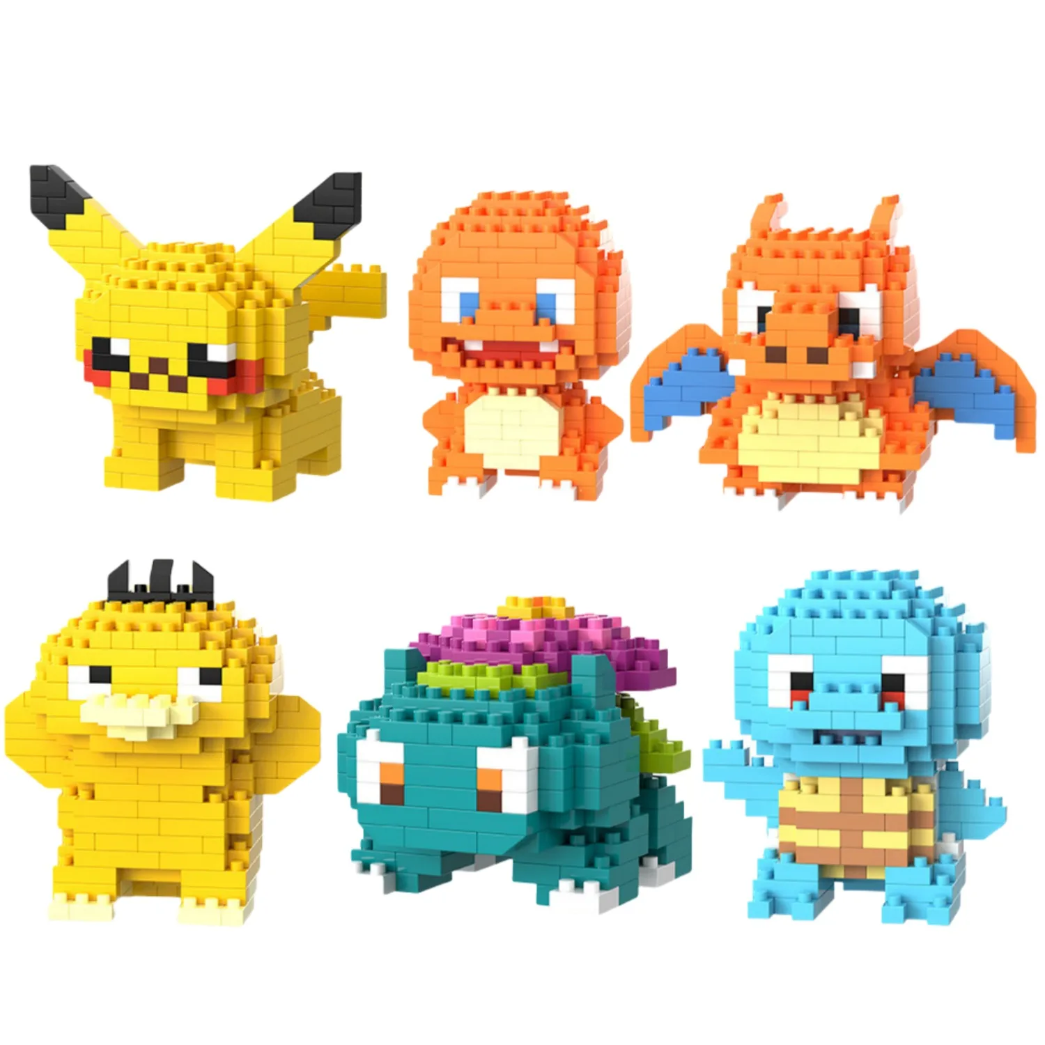 building block toys are luxurious children's toy models, suitable for educational DIY games for boys and girls, cartoon anime - 4