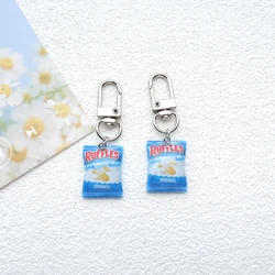 Set of 2 Adorable Snack-Themed Keychain Accessories (9)