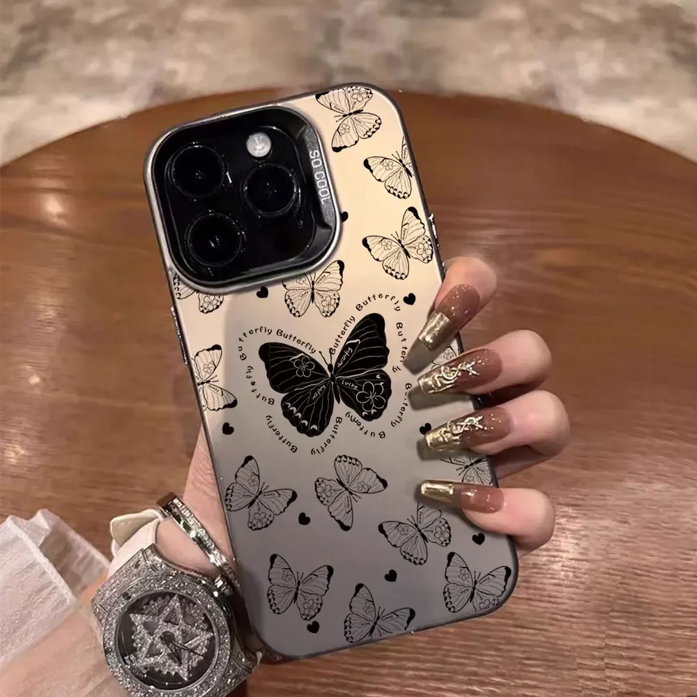 Shockproof IMD Butterfly Design Phone Case