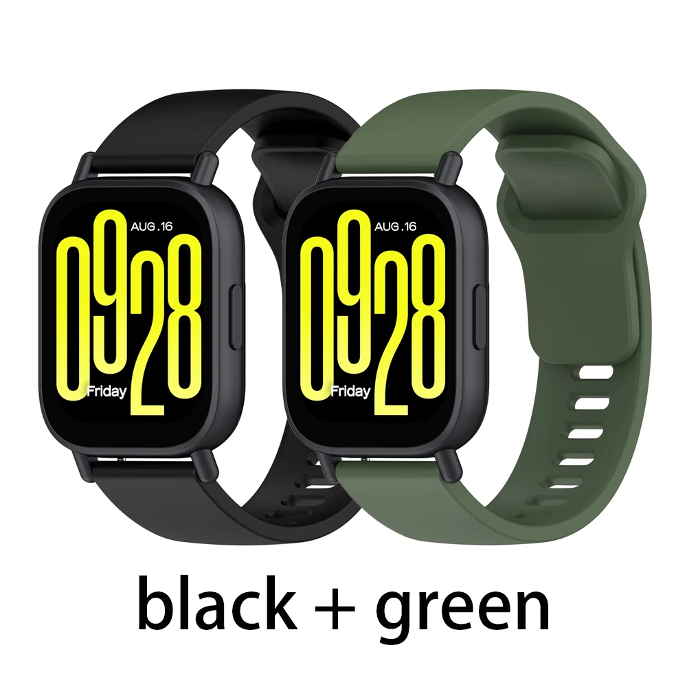 Enhanced Silicone Strap for Smartwatch - 22mm Sport Band Bracelet in Vibrant Colors