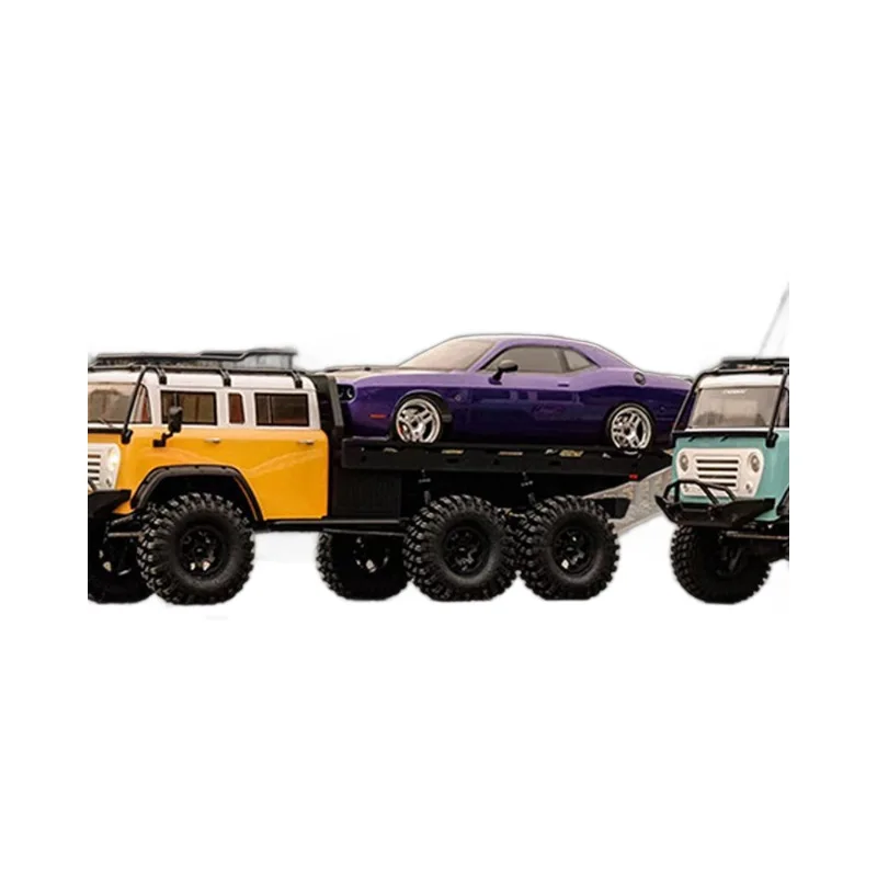 Crossrc Emo Jt6 Climbing Car Flatbed Trailer Traverses Rc Remote Controlled Electric Model Six-Drive Off-Road Vehicle Boys Toys 6