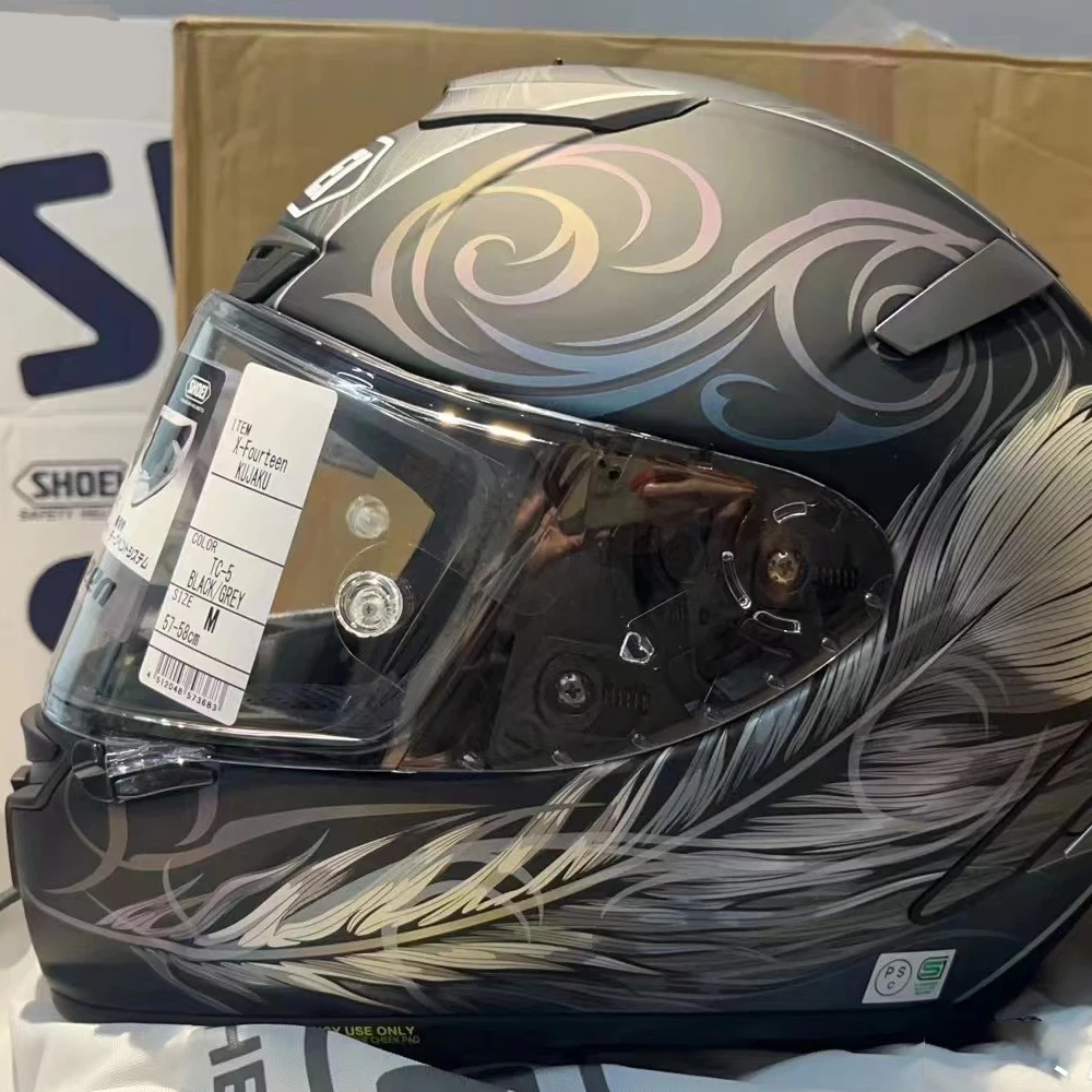 SHOEI x-14 x-fourteen クジャク サイズS Shoei X-14 Motorcycle Helmet Review
