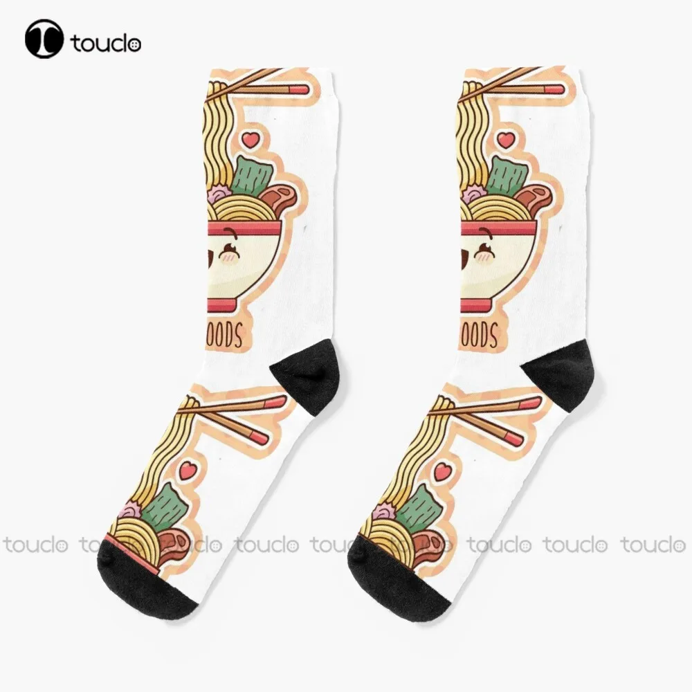

Send Noods Funny Joke Socks Baseball Socks Fashion Creative Leisure Funny Art Abstract Oil Painting Socks 360° Digital Print Art