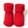 Winter Newborn Baby Floor Socks Plus Cotton Loop Thickening Infant Kids Warm Anti-slip Socks for Toddler Girls Boys 6