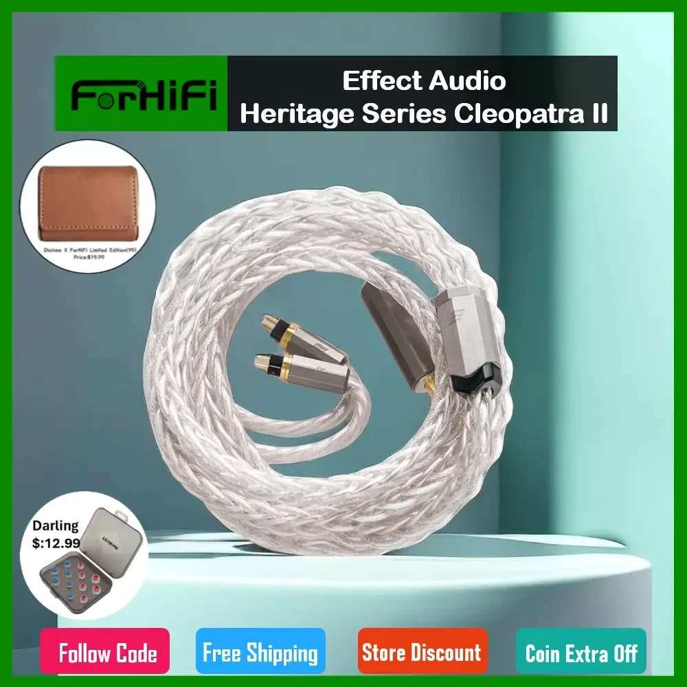 Effect Audio Heritage Series Cleopatra II Earphone Cable with ConX