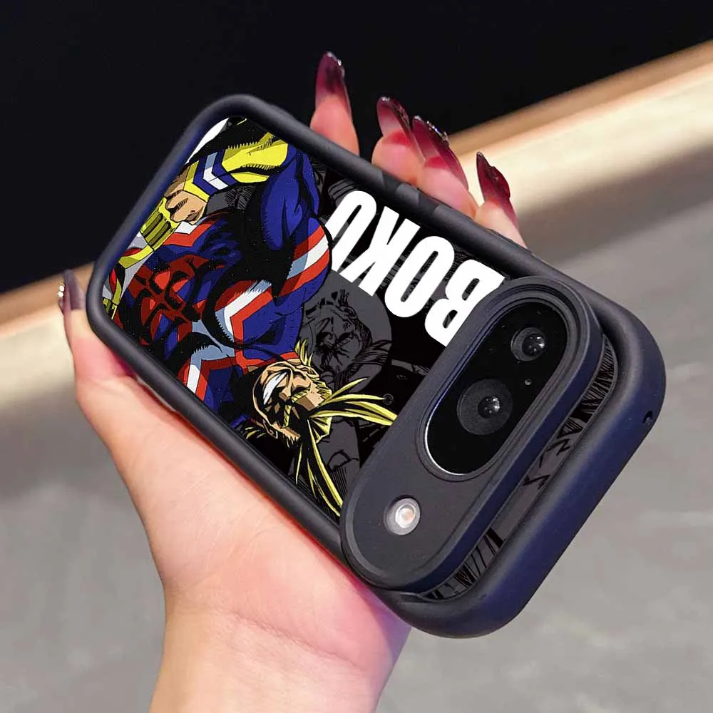 My Hero Academia Passion Soft TPU Fashion Phone Case with Eyes Ladder Lanyard