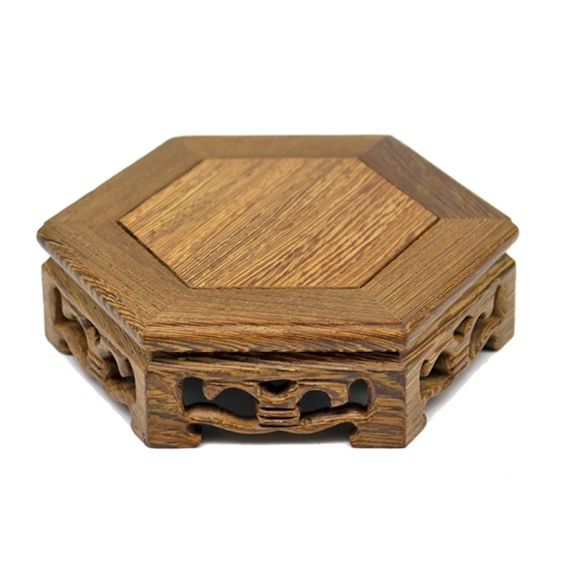 Base Per Teiera In Legno Massello Supporto Per Teiera Supporto Per Bollitore Rotondo Supporto Per Cerimonia Del Tè Set Da Tè Isolamento Termico Teiera