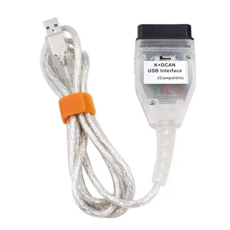

Full Chips For BMW KDCAN KCAN K-Line With Switch OBDII Diagnostic Interface Cable For BMW Scanner With Drive Accessories