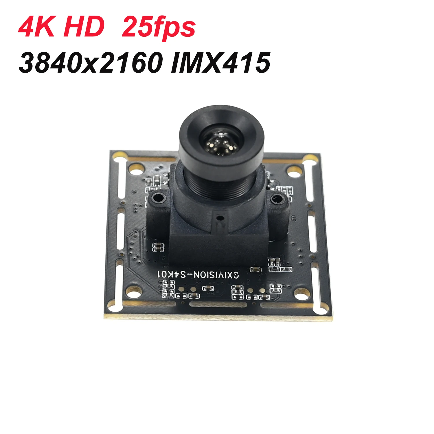 HD 4K Camera Module 25FPS,USB Plug And Play,IMX415 3840x2160 Webcam 8MP For Windows Android Linux  Raspberry Pie