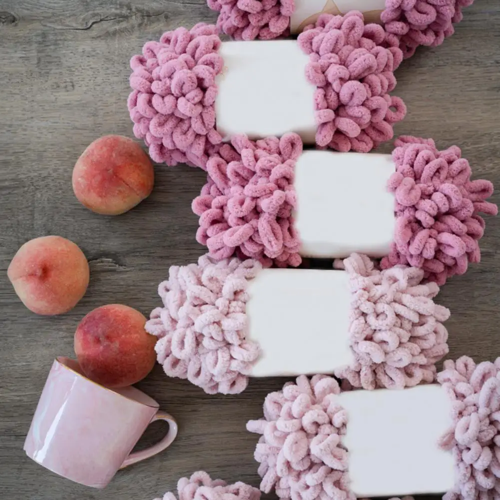 1 Rotolo Eccellente Filato Per Dita Looping Traspirante Filo Anti-Pilling Gruppo Tessuto Ciambella Orecchio Filato Finger Loop Line